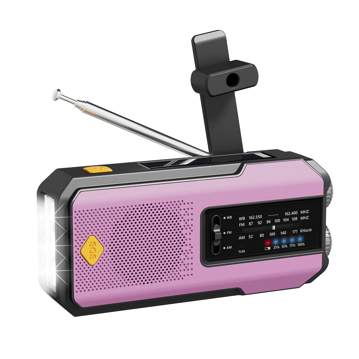 4-IN-1 Emergency Dynamo AM/FM Radio With Phone Charger