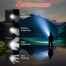 5000mAh Emergency Crank Weather Radio, iRonsnow NOAA/FM/AM Solar Radios, Portable Survival Radio with SOS, Earphone Jack, 1W 4 Modes LED Flashlight, Cell Phone Charger for Camping Hiking
