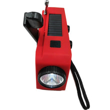 Lanshanchu Solar Emergency NOAA Weather Radio Dynamo Hand Crank Self Powered Dynamo AM FM WB Radio 3 LED Flashlight 2000mAh Smart Phone Charger