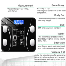 Echainstar Weighing Scale Body Fat Scale Bluetooth BMI Body Scales Smart Wireless Digital Bathroom Weight Scale Body Composition Analyzer Weighing Scale