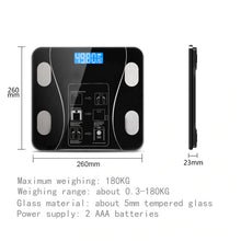 Echainstar Weighing Scale Body Fat Scale Bluetooth BMI Body Scales Smart Wireless Digital Bathroom Weight Scale Body Composition Analyzer Weighing Scale