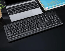 iRonsnow Universal Wired Computer Keyboard, Black – Basic Keyboard - Compatible for Windows, PC, Laptop