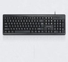 iRonsnow Universal Wired Computer Keyboard, Black – Basic Keyboard - Compatible for Windows, PC, Laptop