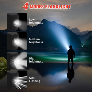 5000mAh Emergency Crank Weather Radio, iRonsnow NOAA/FM/AM Solar Radios, Portable Survival Radio with SOS, Earphone Jack, 1W 4 Modes LED Flashlight, Cell Phone Charger for Camping Hiking