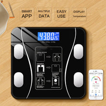 Echainstar Weighing Scale Body Fat Scale Bluetooth BMI Body Scales Smart Wireless Digital Bathroom Weight Scale Body Composition Analyzer Weighing Scale