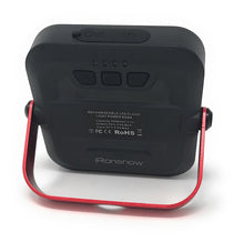 iRonsnow Portable Emergency LED Flood Security Work Light with 5200mAh Power Bank, 1000lm 5500K Waterproof Outdoor Flood Light with Magnets Phone Charger