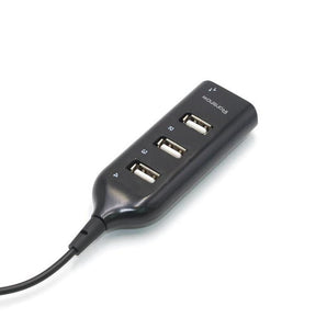 iRonsnow Basic 4 Port Portable USB 2.0 Hub for PC, Laptop, Keyboard, Mouse, HDDs and More