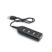 iRonsnow Basic 4 Port Portable USB 2.0 Hub for PC, Laptop, Keyboard, Mouse, HDDs and More