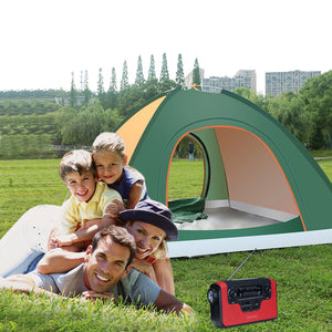 iRonrain 4 Person Camping Tent Beach Play Tents